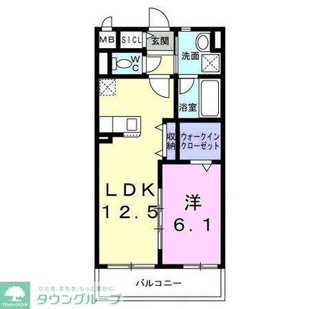ヴィラ フェリシアの物件間取画像
